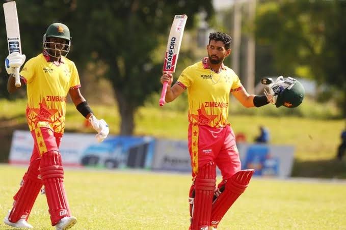 Zimbabwe shatters the world T20I record; Smashes highest runs in T20I format 344 against Gambia