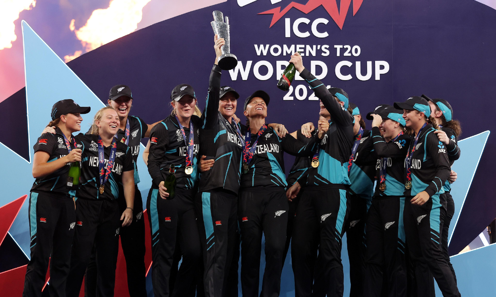 New Zealand Clinch Maiden Women’s T20 World Cup Title, Defeat High-Spiritated South Africa by 32 Runs