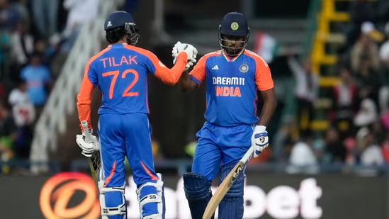 Sanju Samson and Tilak Varma Smash Centuries in 4th T20I Against South Africa; India wins series by 3-1